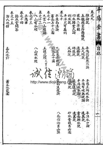 图片[5]-陽5. 地理大成平陽全書 罕見古籍，葉九州先生著，東淘姚氏署 - 誠信潮商命理網人民幣分站-誠信潮商命理網人民幣分站