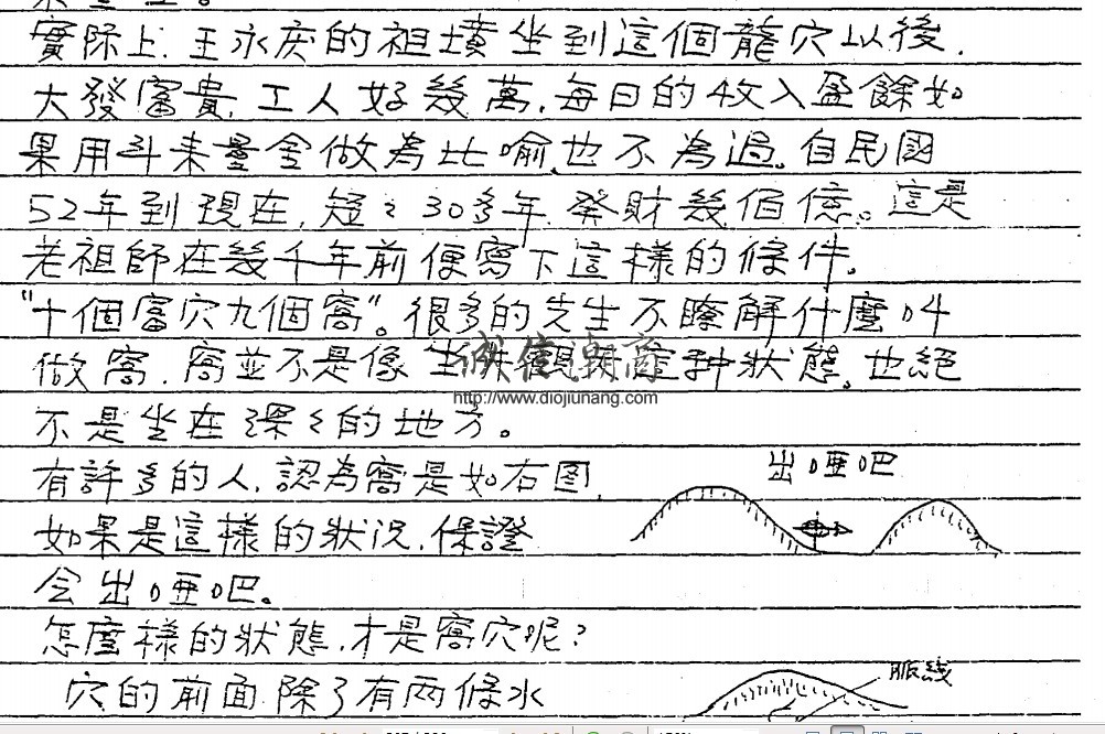 图片[3]-Z17【珍品】吳上雲大師堪輿上課筆記，約280多頁一本，學費數十萬,內 容為形家巒頭陰陽宅，共48小時，學費20萬台幣,林琮學及謝武藤兩位老師很推崇、敬重的前輩。 - 誠信潮商命理網人民幣分站-誠信潮商命理網人民幣分站