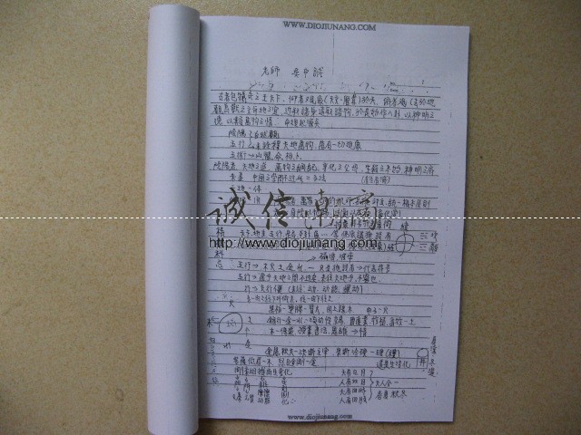 图片[4]-【新到錄音70多集】吳中誠欽天四化筆記440多頁.90年2月、90年7月、91年4月版，有送一份錄音作為參考，錄音缺第50集，注意，錄音和講義筆記是不匹配的，我們作為贈品 - 誠信潮商命理網人民幣分站-誠信潮商命理網人民幣分站