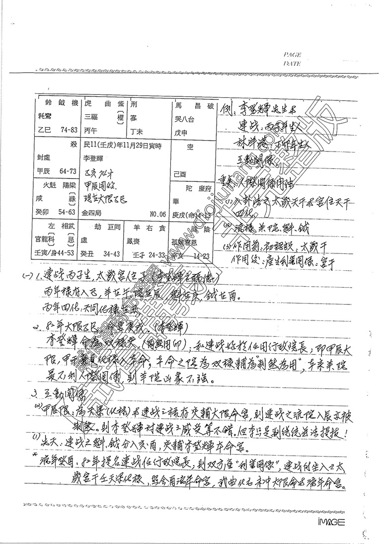 图片[2]-【更新活盤論命絕技入卦試看】紫雲先生-紫微斗數活盤班.進階班授徒講義筆記手稿【紙本240頁】，含紫雲絕技入卦，屬於最高階講義值得收藏，會加水印噢 - 誠信潮商命理網人民幣分站-誠信潮商命理網人民幣分站