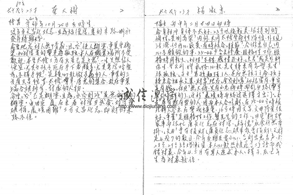 图片[2]-林永義-三合派紫微斗數手抄命例【66頁】均為非常好的命例秘訣康國鼎學生，此命例集可以說是目前三合派紫微斗數中最有價值的命例解說資料 - 誠信潮商命理網人民幣分站-誠信潮商命理網人民幣分站